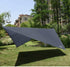 Gold Armour Rainfly Tarp Hammock 12ft x 10ft | Waterproof Ultralight Camping Shelter Canopy, Survival Gear