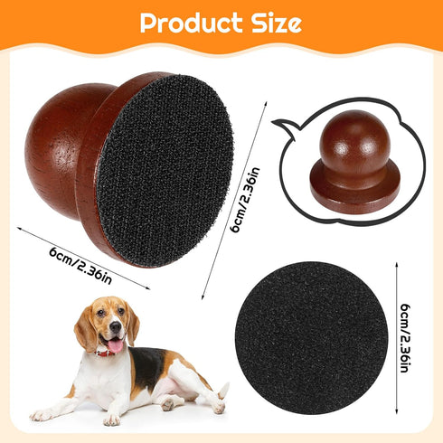 Dog Nail File Dog Nail File Scraper with 7 Pcs Replaceable Sandpaper Dog Nail Trimmers, No Pressure Dog Nail File Set