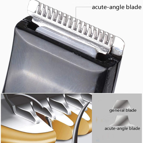 Dog Clippers, Cordless Electric Pet Trimmer for Small Dogs and Cats, Low Noise Grooming Clippers for Hair Trimming