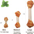 Premium Dog Chew Bones, Made with Real Chicken, Rawhide Alternative, Limited Ingredients, Mini 18pcs/pack