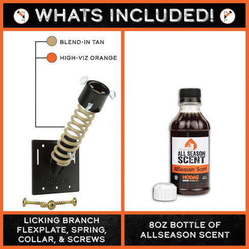 HODAG Licking Branch System for Effective Mock Scrape, Deer Hunting Accessories, Gear, Trail Camera Accessory