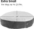 South Pine Porch Samson Deluxe Round Pillow Style Dog Bed - Latte, Extra Small (24")