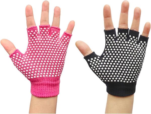 Pilates Socks with Grips for Women Non Slip Yoga Socks for Barre Dance or Hospital Grippy Workout