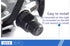 YBEKI Bike Pedals with Toe Clip and Straps - 9/16-Inch Spindle Resin/Alloy Pedals for Exercise and Outdoor Bicycles