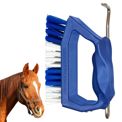 Kelcie's Pick Brush Cleaning Tool - Easy To Use Slip-Proof Grooming Brush