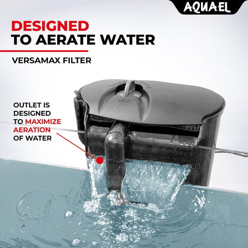 Aquael Versamax Hang-On-Back Filter for 5-25 Gallons (Versamax)