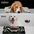 HEAKIERG 16"x24", Pet Bowl Mats for Food Cat Play Mat Pet Feeding Rug with Waterproof & Non-Slip Rubber Bottom Cushion