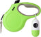 Fida Retractable Dog Leash with Dispenser and Poop Bags, 10 ft Leash for X-Small Dog or Cat up to 18 lbs, Reflective