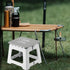 Plastic Mini Stool for Home Folding Portable Sitting Stool Thickened Small Short Stools for Living Room Bathroom Shoe