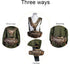 UNISTRENGH Hunting Camo Fanny Pack with Harness, Waist Pack Pouch for Hiking