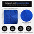 3-Pack 11.25"x11.25" Bowling Ball Cleaner Polishing Cloths Oil, Scuff, and Belt Mark Cleaner - Restores Tack