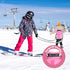 Hikeen Ski and Snowboard Harness Trainer for Kids with Dinosaur Shape Adjustable Leash Metal Buckle