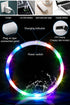 Waterproof LED Dog Collar, USB Rechargeable Light Up Collars for Night Walking, Safety Training for Small to Large Dogs