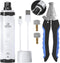 Dog Nail Grinder with Trimmers - Quiet Electric Pet Nail Grinder Kit for Large, Medium, Small Dogs & Cats - 2-Speed USB