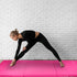 6x2 3-Panel 2-Inch BalanceFrom Feet Folding Gymnastics Mat Thick Pad with Vinyl Surface and Carrying Handles