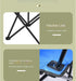 XAIODRAGONSKY Lightweight Folding Camping Chairs, Outdoor Lawn Beach Chair with Cup Holder & Carry Bag for Travel
