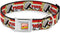 Buckle-Down Dog Collar Seatbelt Buckle, Thor Hammer Red Yellow White, 18 to 32 Inches, 1.5 Inch Wide