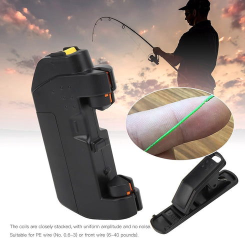 Stainless Steel Fishing Line Knot Tool, Electric Fishing Hook Tier for Knot Tying