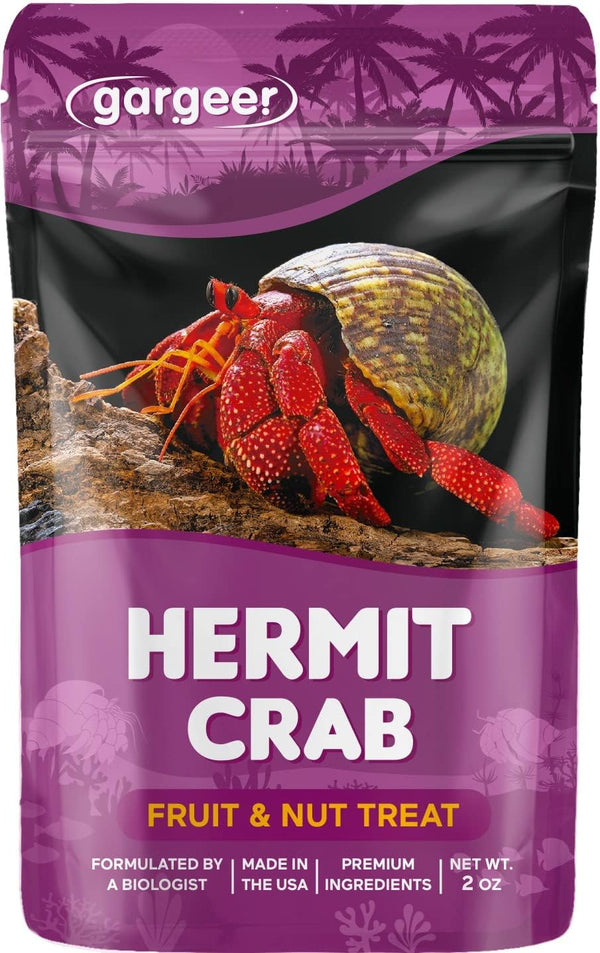 Gargeer Hermit Crab Fruit and Nuts Treat. Non-GMO Yummy Premium Ingredients, to