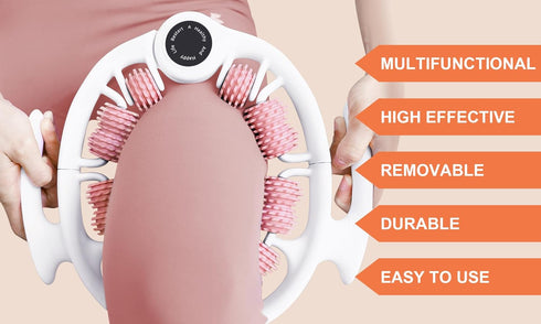 KESHWELL Massage Roller, Cellulite Massage Tool,Cellulite Remover for Legs,Foam Muscle Roller for Deep Relax,Manual