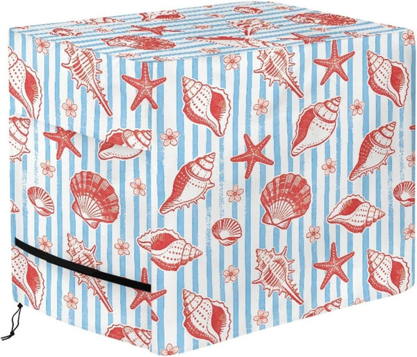 Xumfabuy Cooler Cover, Conch Print Outdoor Bar Cart Cover Compatible with Most 80