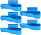 5Pcs/Set Plastic Fish Tank Hose Holder, Water Pipe Clamp, Fish Tank Water Clip for Aquarium (Blue)