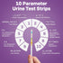 5 10 One Step Pet Urine Testing Strips, x Parameter Urinalysis Test Strips, Urine pH Test Strips for Dogs, Cats