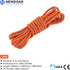 NewDoar Static Climbing Rope 8mm Accessory Cord, 98FT, for Arborist Tree, Mountaineering, Sailboat Rope, Dock Lines