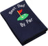 JXGZSO Dad Golf Towel, Embroidered Gift with Clip, Dark Blue
