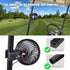 Golf Cart Fans for Accessories, 3-speed Settings Fit EZGO Club Car Yamaha Models with Portable USB Input