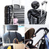 Backpacks, BRAVESHINE Paracord Keychain Carabiner Clip, D Ring Lanyard Hanger Stroller Hook for Water Bottle, Key, Men