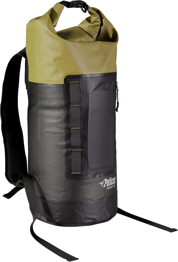 Pelican Waterproof Dry Bag - Exodry, Roll Top Dry Compression Sack for Outdoor Activities