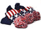 GOOACTION 3PCS Knitted Golf Head Covers 1-3-5 for Driver and Fairway Woods, Vintage Red Stars and Stripes