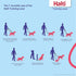 HALTI Front Control Harness Size Large & Training Leash Size Large, Black Combination Pack for Large Dogs