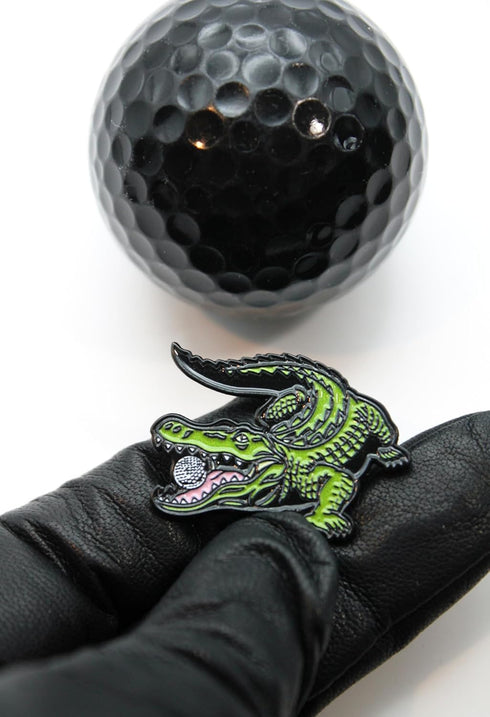 Mulligan Hooligan Alligator Golf Ball Marker + Magnetic Hat Clip, Funny and Unique Golf Gift, Premium Quality, The Perfect for Your Favorite Golfer, Golf Accessories for Any Occasions by MULLIGAN HOOLIGAN GOLF GIFT STORE EST. 2021