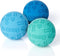 Snug Rubber Dog Balls for Small and Medium Dogs - Tennis Ball Size - Virtually Indestructible (3 Pack)