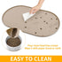 KPWACD Dog Food Mat Anti-Slip Bowl Mats for Food and Water, High-Lips Waterproof Pet Placemat Prevent Messy Spills