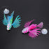 TOPINCN 2Pcs Fake Fish for Aquarium, Floating Luminous Artificial Fish Tropical Fish Decorations
