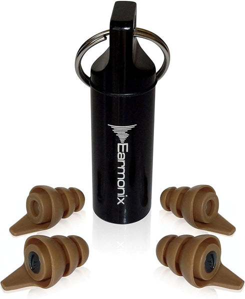Shooting & Impact Ear Plugs - Impulse Noise Reducing, Tactical Filter Design for Military & Police Use
