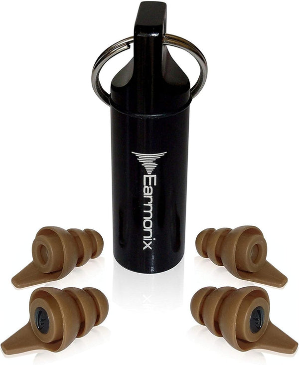 Shooting & Impact Ear Plugs - Impulse Noise Reducing, Tactical Filter Design for Military & Police Use