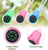 ValueBargain 9 Pcs Plastic Compass, Mini Compass for Kids Classroom & Outdoor Activities, Compasses Bulk for Navigation