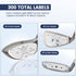 ToVii Golf Impact Tape Set, 300Pcs ~600Pcs Self-Teaching Stickers for Woods Irons Putters