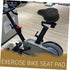 1pc Yardwe Exercise Bike Seat Cushion Breathable Padded Cover for Men Women Compatible Stationary Bikes Easy