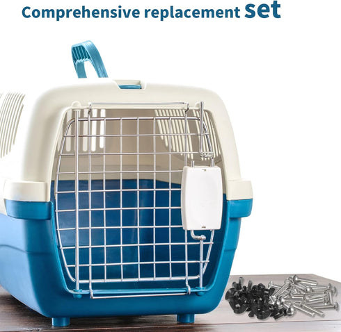 20 Set M6 Pet Carrier Fasteners, Kennel Replacement Bolts and Butterfly Nuts for Pet Carrier Hardware