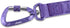 Hyhug Pets 24 Inches Nylon Short Leash with Comfort Handle, Lightweight Aluminium Carabiner for Large Dogs