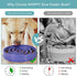 Slow Feeder Large Dog Bowls, Non-Slip Maze Puzzle Bowl for Healthy Feeding, Lavender Color