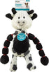 Outward Hound Thunda Tugga Cow Plush & Squeaky Dog Tug Toy