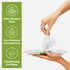 Pogi's 120 Dog Grooming Wipes Travel Packs - Hypoallergenic Cleaning & Deodorizing Wipes for Dogs, Fragrance Free