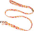 Dog Leash Pumpkin and Turkey Pattern - Durable, Stylish Thanksgiving Pet Leash, Available in Small, Medium and Large, Daily Walking Puppy Leash, M