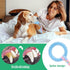 Puppy Teething Chew Toys, 4 Pcs with Interactive Cotton Ropes for Small Dogs, Rubber Chew Toys for Oral Teeth Soothe